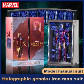  Nový Iron Man Holografické Gnaku Vyhovovali Marvel 10. Ročník Akcie Obrázok Modelu Ozdoby Chlapec Darček Hračky