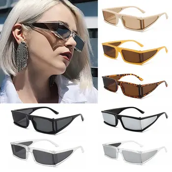 Módne Slnečné Okuliare Odtiene Punk Malé slnečné Okuliare slnečné Okuliare pre Ženy Značky Dizajnér Obdĺžnik