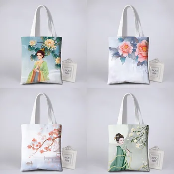  Karikatúra, málo čerstvého dievča, krajina Kabelky cestovné balenie žien tašky lacné skladovanie tašky Domov, dodávky, Skladovanie položky Puzdro