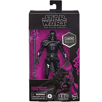  Hasbro-Figúrka Star Wars Jedi Padlých Objednávku-Electrostaff Vymazať Trooper Black Series 6 Cm Hračka Akcie Obrázok Zber