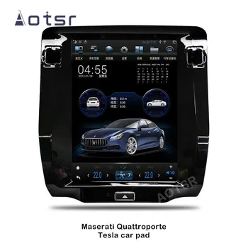  AOTSR Tesla Android 9 autorádia Coche Pre Maserati Quattroporte Multimediálny Prehrávač, GPS Navigáciu DSP CarPlay 10.4 palce AutoRadio