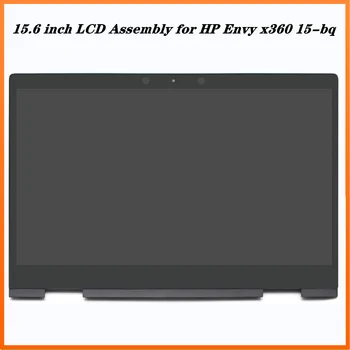  15.6 palce pre HP Envy, x360 15-bq15-bq000 15-bq100 15m-bq000 15m-bq100 FHD IPS LCD Dotykový Displej Digitalizátorom. Montáž